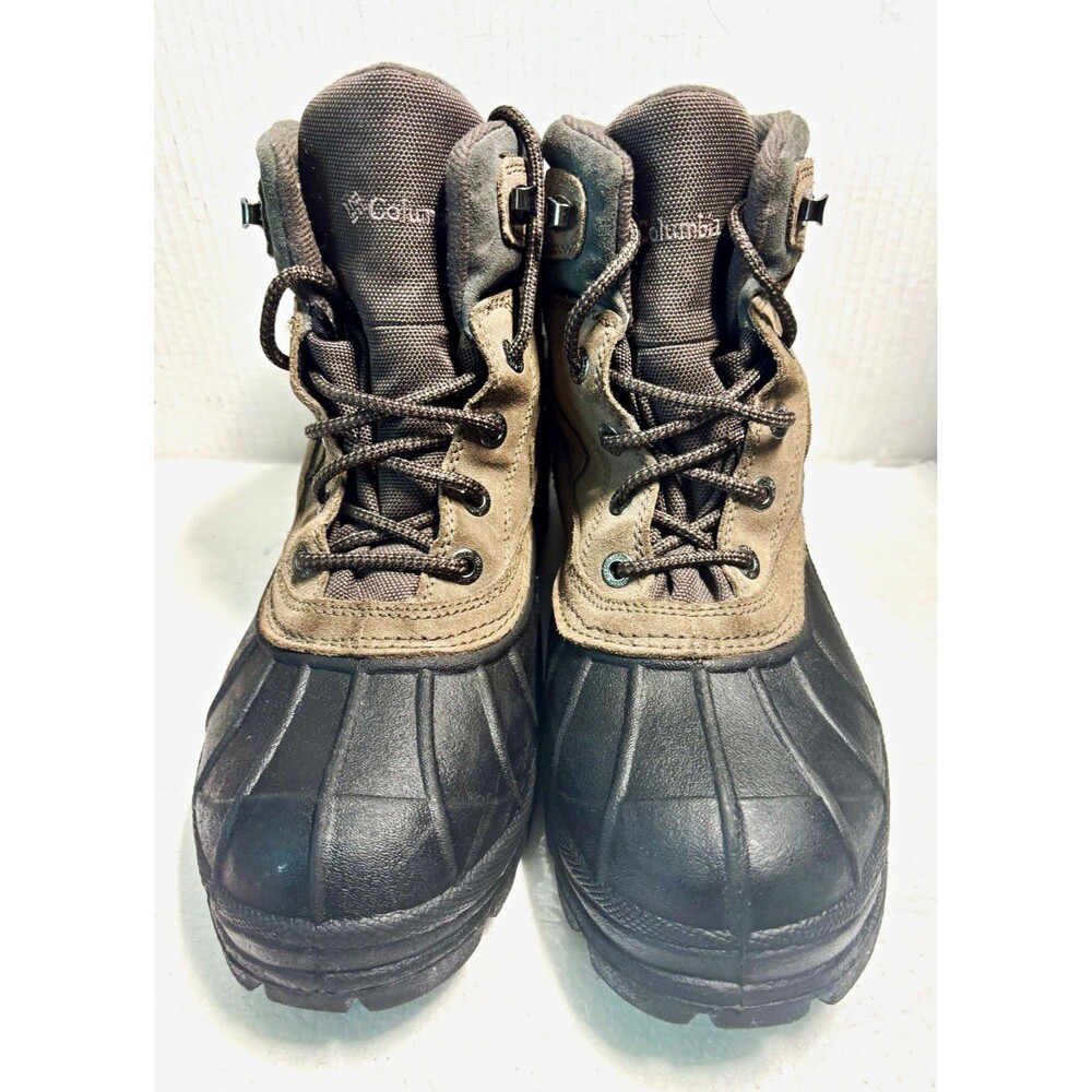 Columbia Men’s Insulated Lace Up Ankle Snow Boots Brown/Black US 10.5
